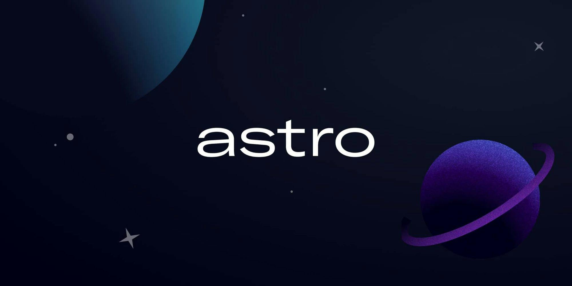 I Rewrote My First Portfolio in Astro